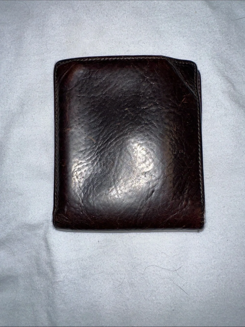Yves Saint Laurent Brown Leather Wallet Vintage